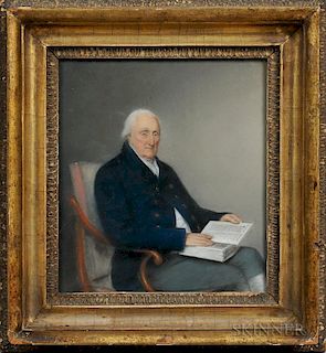 Attributed to Adam Buck (English, 1759-1833)      Portrait of Claude Russell of Bingidd