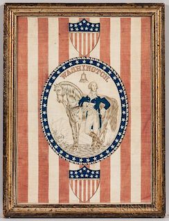 George Washington Commemorative Textile