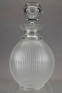 Signed French Lalique Decanter