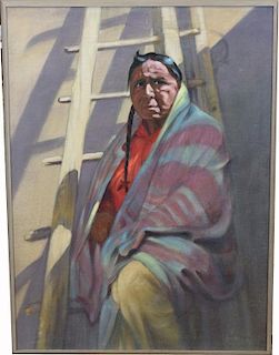 Jan Derdzinski, Portrait of Native American