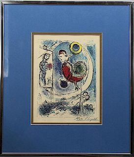 Marc Chagall (1887 - 1985) Framed Print