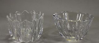 (2) Orrefors Glass Bowls