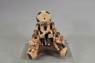 Jemez New Mexico Figural Pottery Sculpture
