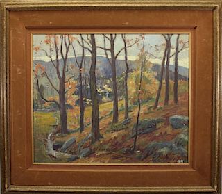 David Robertson, 20th C. New England Landscape