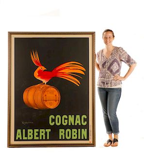 Leonetto Cappiello "Cognac Albert Robin" Poster