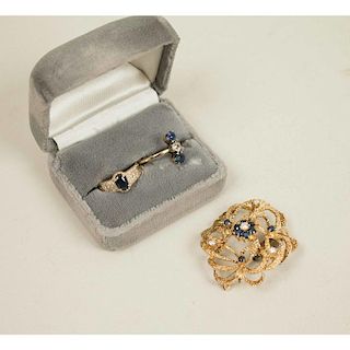 Sapphire/14k Jewelry