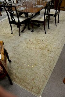 Oushak Oriental room size carpet (needs cleaning). 9'7" x 13'8"