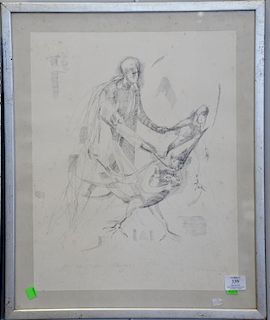 Group of five Irving Marantz (1912-1972)including lithograph "All Men Have Monsters" signed in pencil lower right, a lithogra