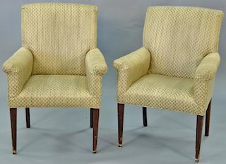 Set of four Baker Millings Road armchairs.