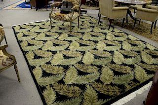 Handmade India carpet, 9' x 11'6".