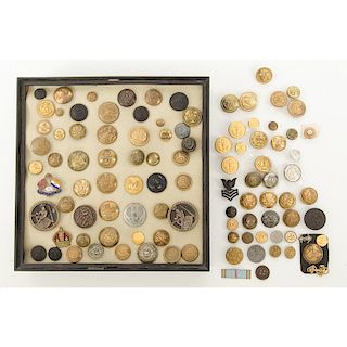 Lot of Military Buttons