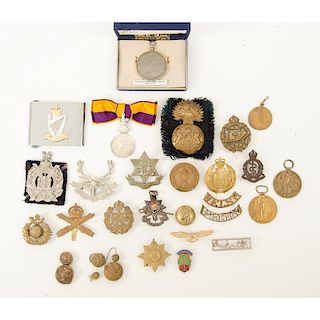 Lot of British and Commonwealth Insignia