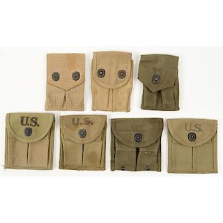 Lot of Carbine and Pistol Magazine Pouches