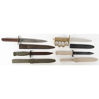 Lot of Four Edged Weapons