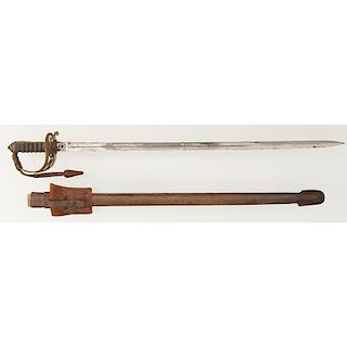 Royal Military College Anson Memorial Prize Sword to H. Simpson by Wilkinson #29952
