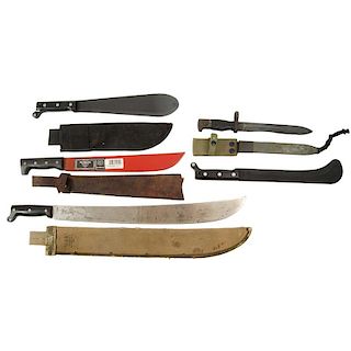 Lot of Five Edged Weapons
