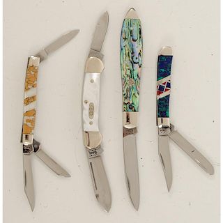 Lot of Four Case Pocketknives