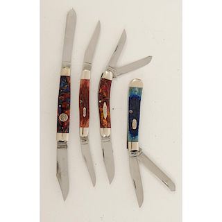 Lot of Four Case Knives