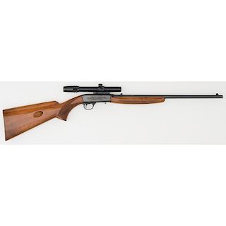 **Browning Semi Automatic Rifle with Belgian Proof Marks