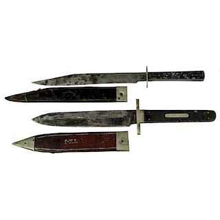 Abraham Leon Knife and Joseph Rogers and Sons Knife