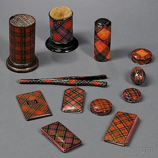 Thirty Pieces of Tartanware