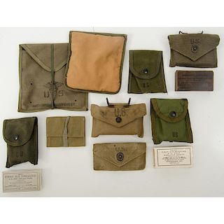 Lot of US Army First Aid Pouches