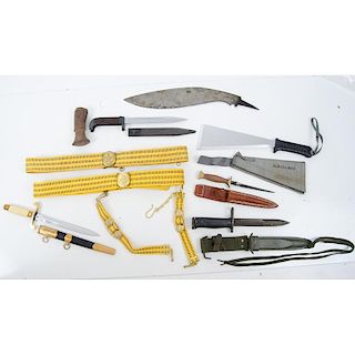 Lot of Edged Weapons