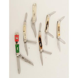 Lot of Six Case Knives