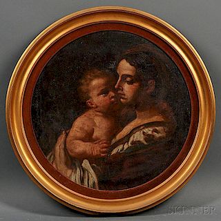 After Francesco Solimena (Italian, 1657-1747)      Madonna and Child