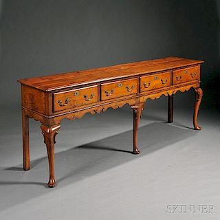 George II-style Yewwood Dresser