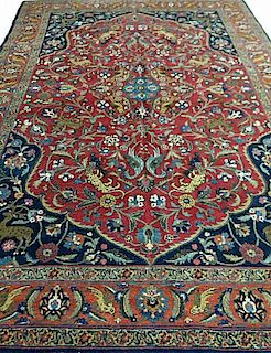 Tabriz Hunting Scene Carpet
