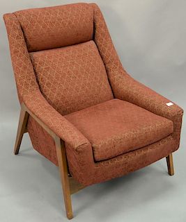 Danish style upholstered club chair.