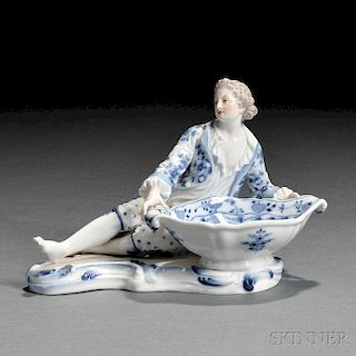 Meissen Porcelain Figural Master Salt