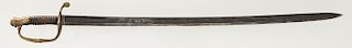 Import French Model 1821 Foot Officer's Sword with German Blade