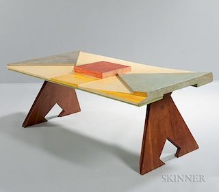 Modernist Painted Coffee Table