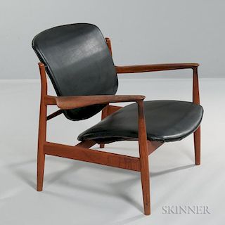 Finn Juhl (Danish, 1912-1989) Lounge Chair