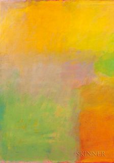American School, 20th Century  Untitled (Color Field Abstract)
