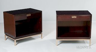 Two Thomas Pheasant Mondrian Bedside Tables