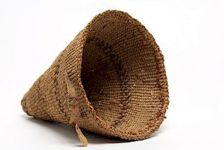 Antique Native American Woven Burden Basket