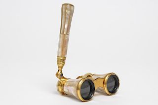 Antique Opera Glasses- Lemaire Mother of Pearl