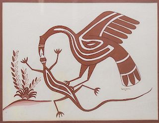 Lupita Lucero- Pueblo Native American Print