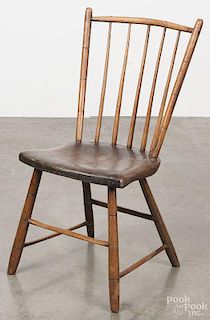 Pennsylvania rodback Windsor chair, early 19th c.