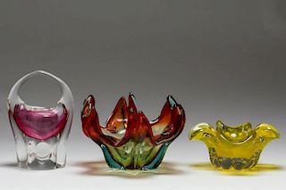 Mid-Century Modern Murano Glass Articles, 3