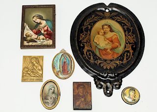 Virgin Mary- Collection of Vintage Depictions