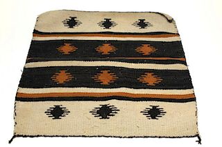 Vintage Native American Pueblo Weaving- 25" X 29"