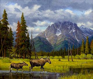 Summer in the Tetons by Ralph Oberg