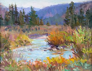Wyoming Stream by Joe Abbrescia