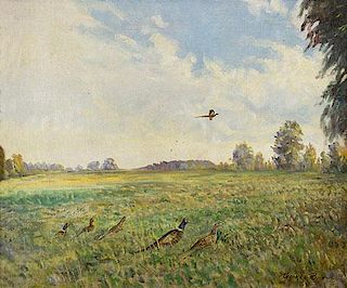 Pheasants Afield by George Browne