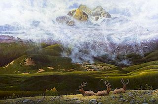 First Snow in the High Country by Donald Dernovich
