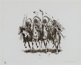 Buckskin and Feathers by Edward Borein